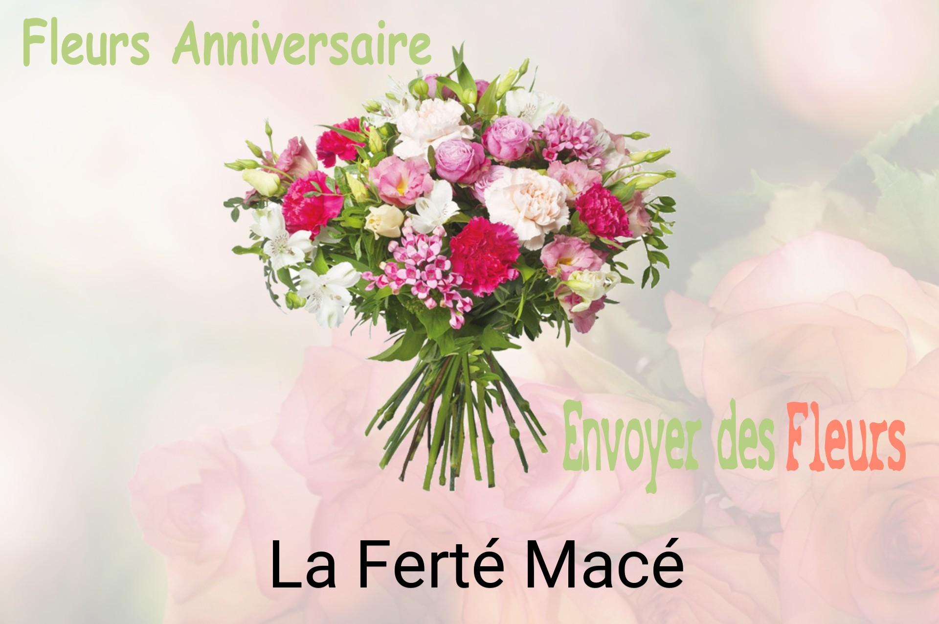 Bouquet de fleurs d’anniversaire livré à La Ferté-Macé