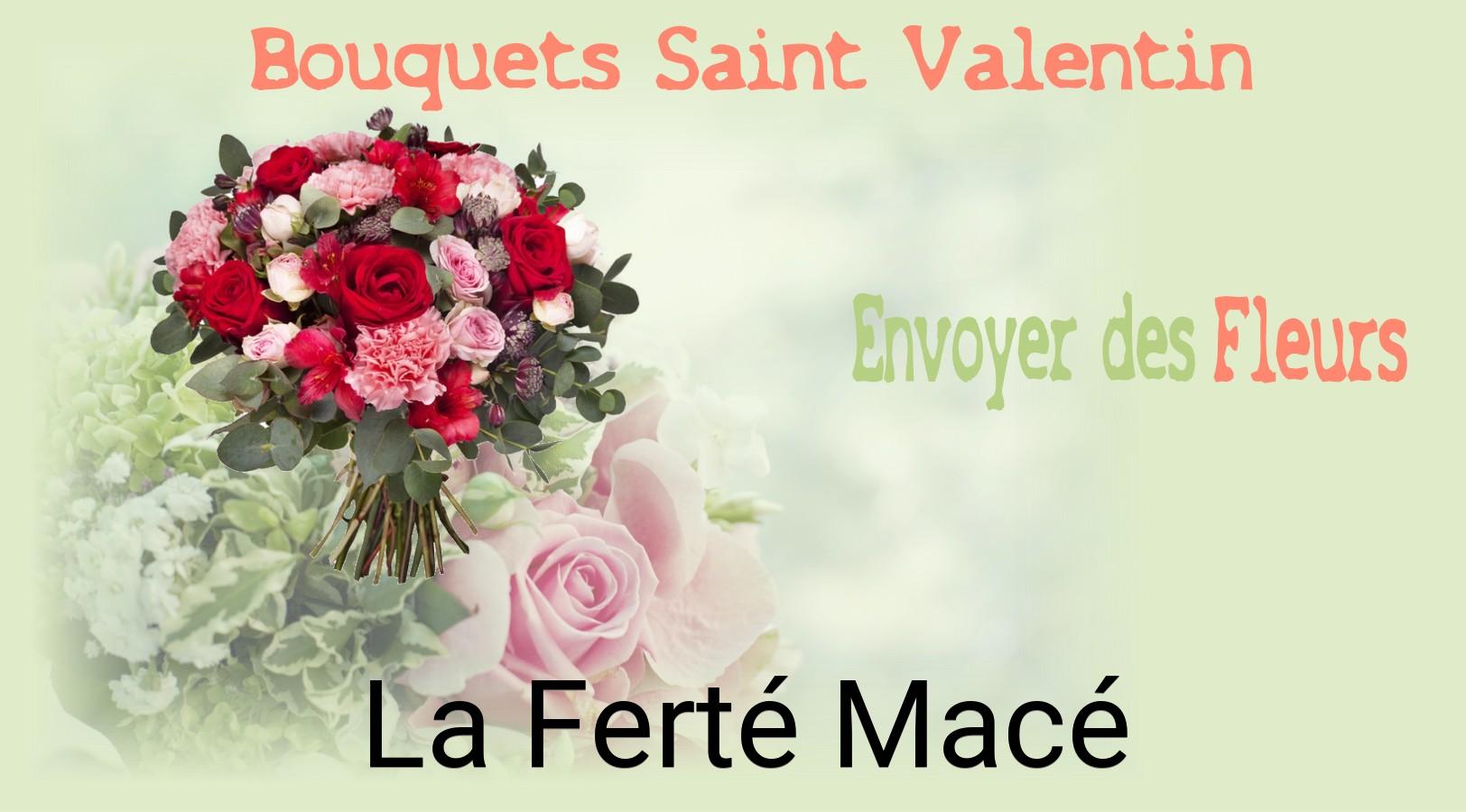 Roses de Saint-Valentin livrées à La Ferté-Macé